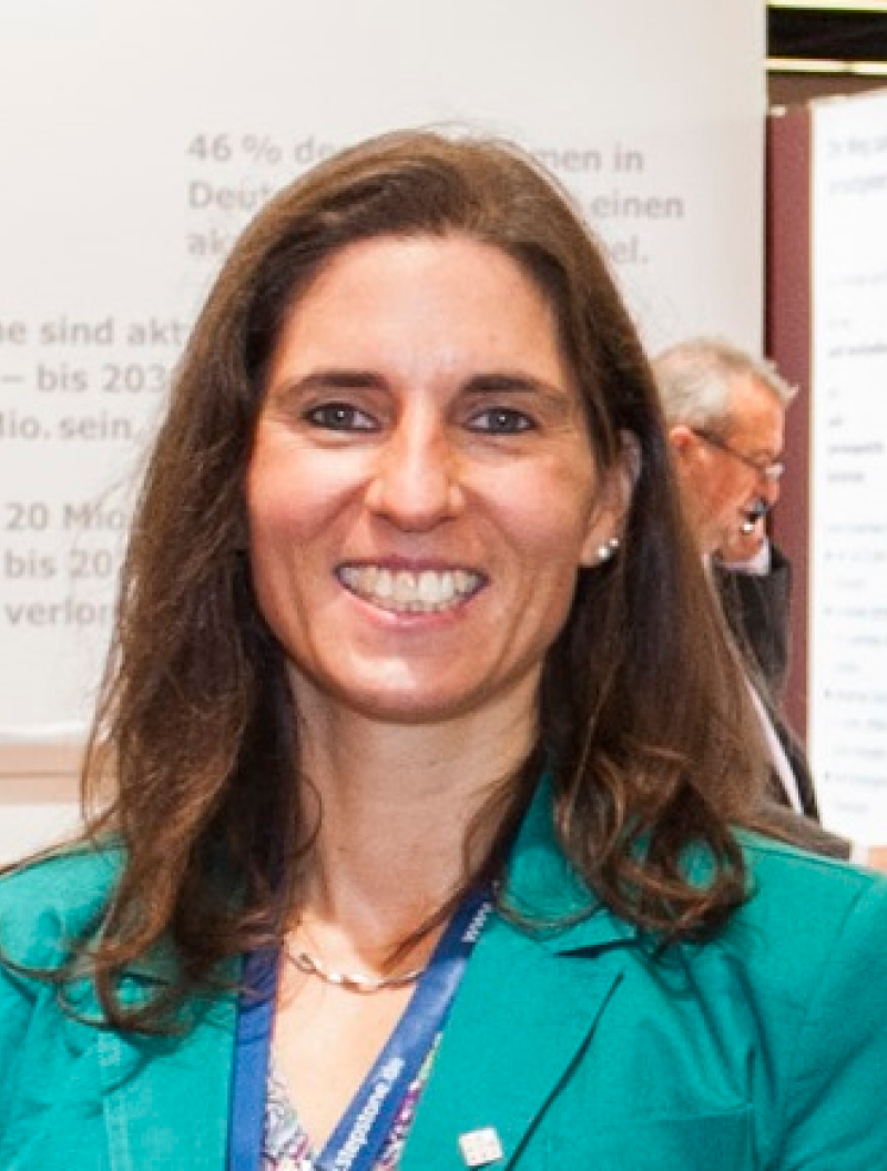 Foto von Tandempartnerin Eva Schubert