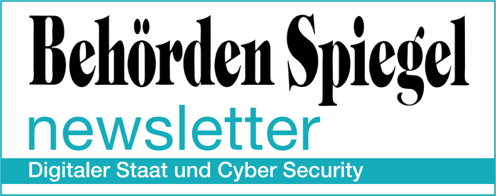 Logo des Behörden Spiegel Newsletter „Digitaler Staat und Cyber Security“